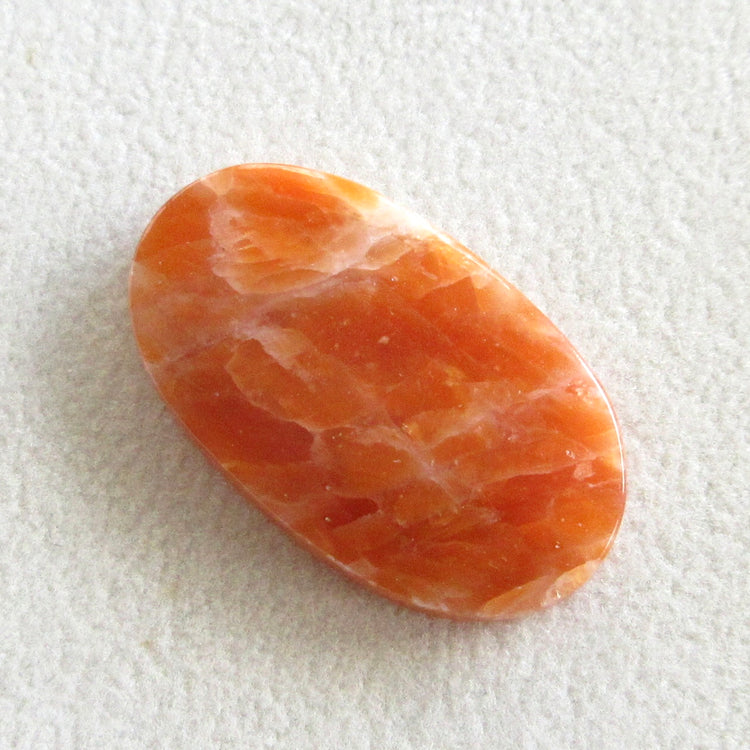 オレンジカルサイト　天然石ルース