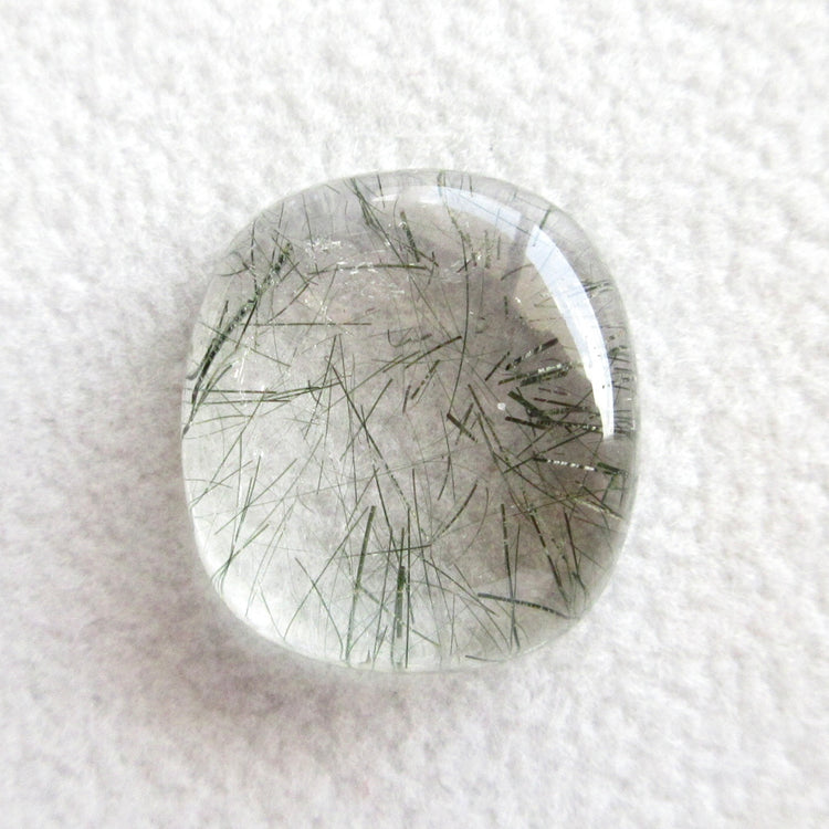 アクチノライトインクォーツ 天然石ルース