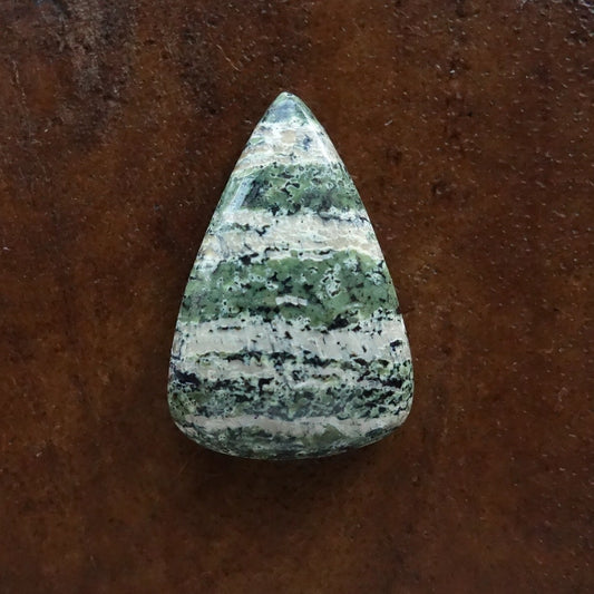 グリーンゼブラジャスパー　天然石ルース