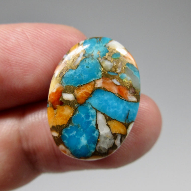 オイスターカッパーターコイズ 天然石ルース