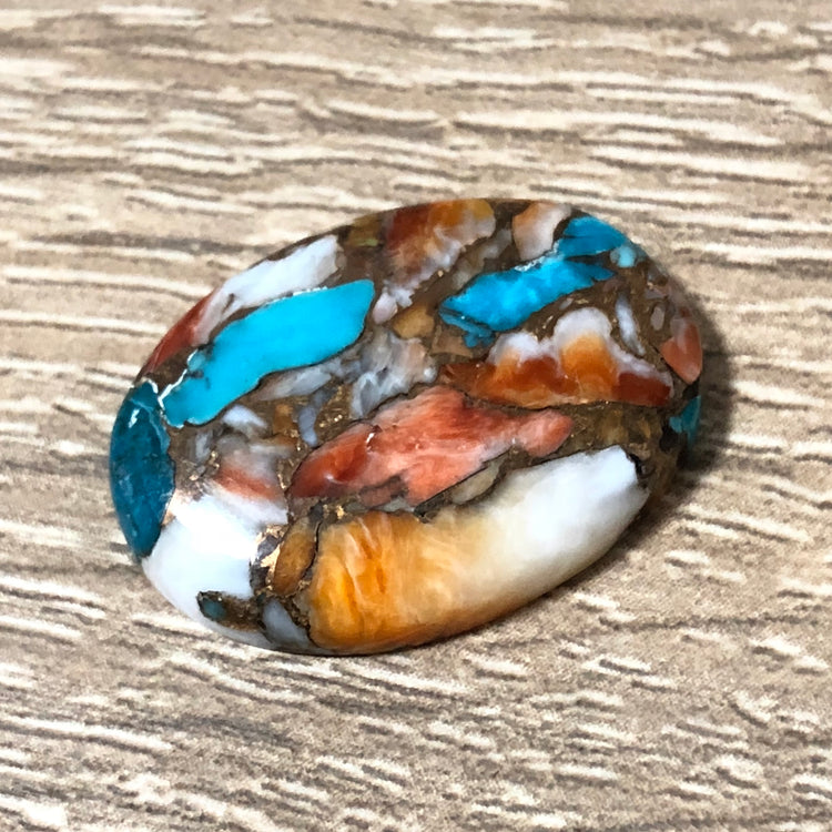 オイスターカッパーターコイズ 天然石ルース