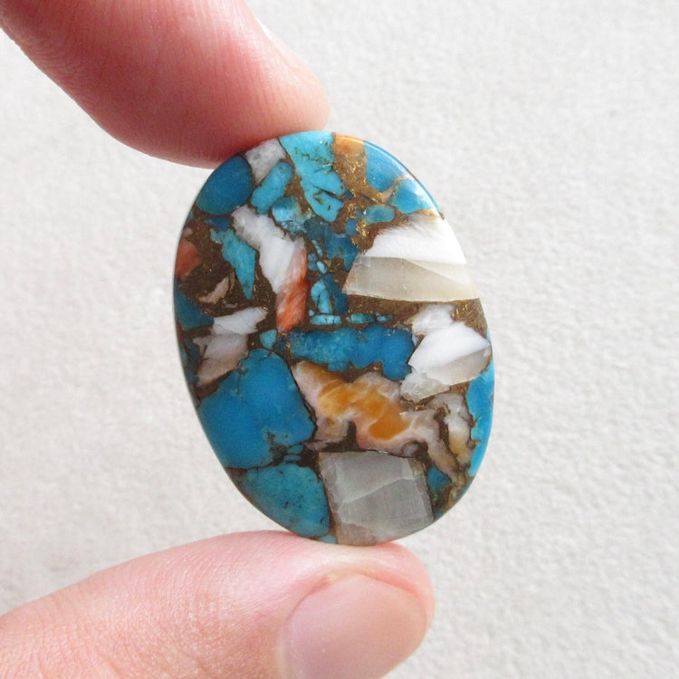 オイスターカッパーターコイズ 天然石ルース