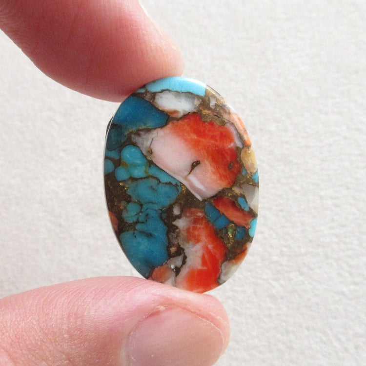 オイスターカッパーターコイズ 天然石ルース
