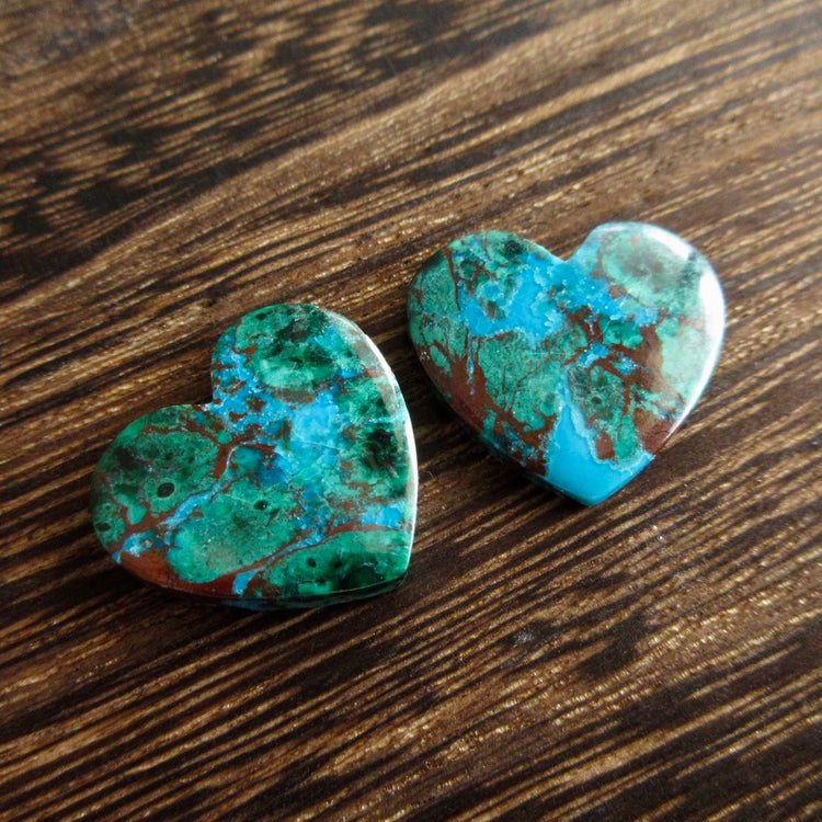 クリソコラ　天然石ルース