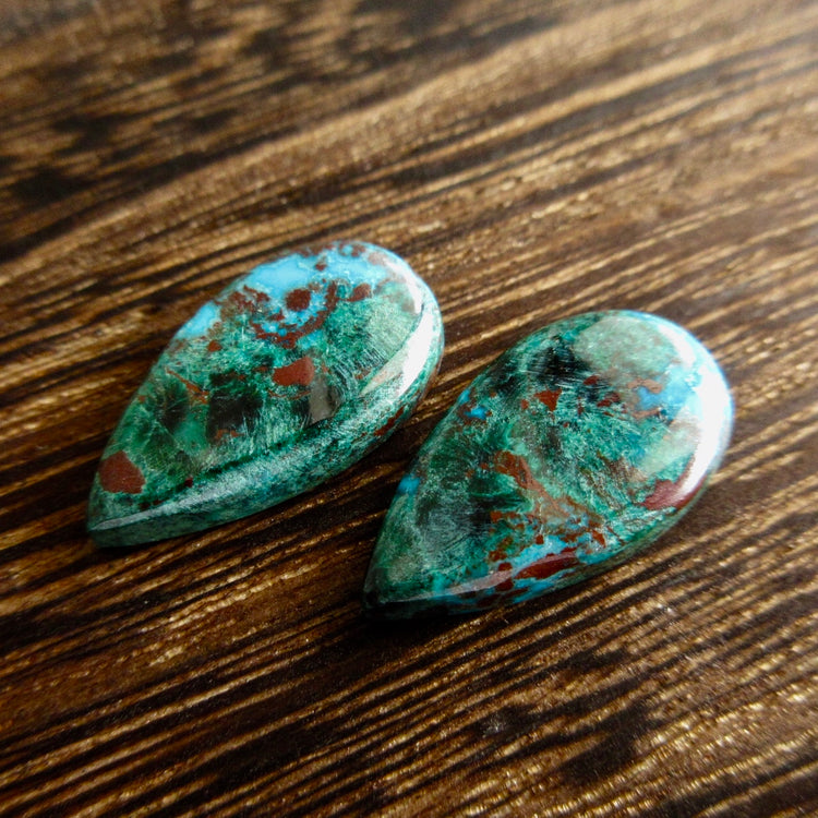 クリソコラ　天然石ルース