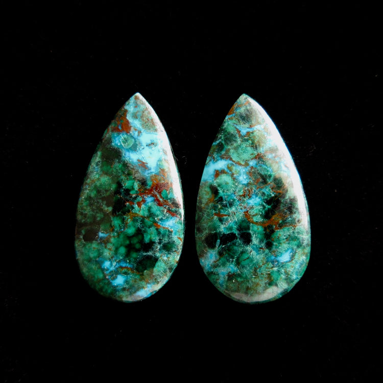 クリソコラ　天然石ルース