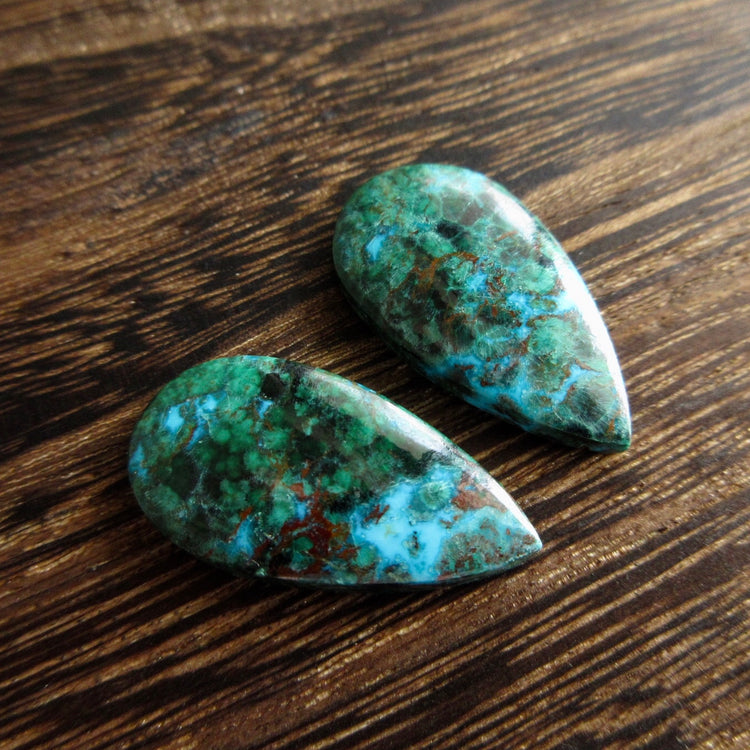 クリソコラ　天然石ルース