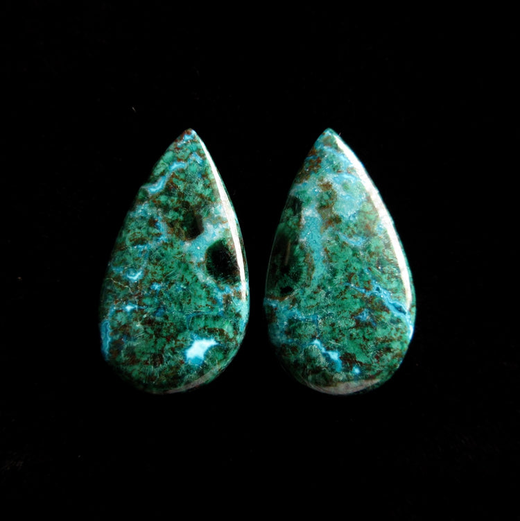 クリソコラ　天然石ルース