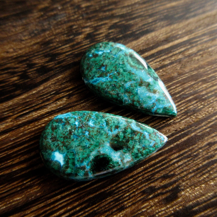 クリソコラ　天然石ルース