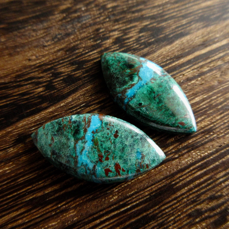 クリソコラ　天然石ルース