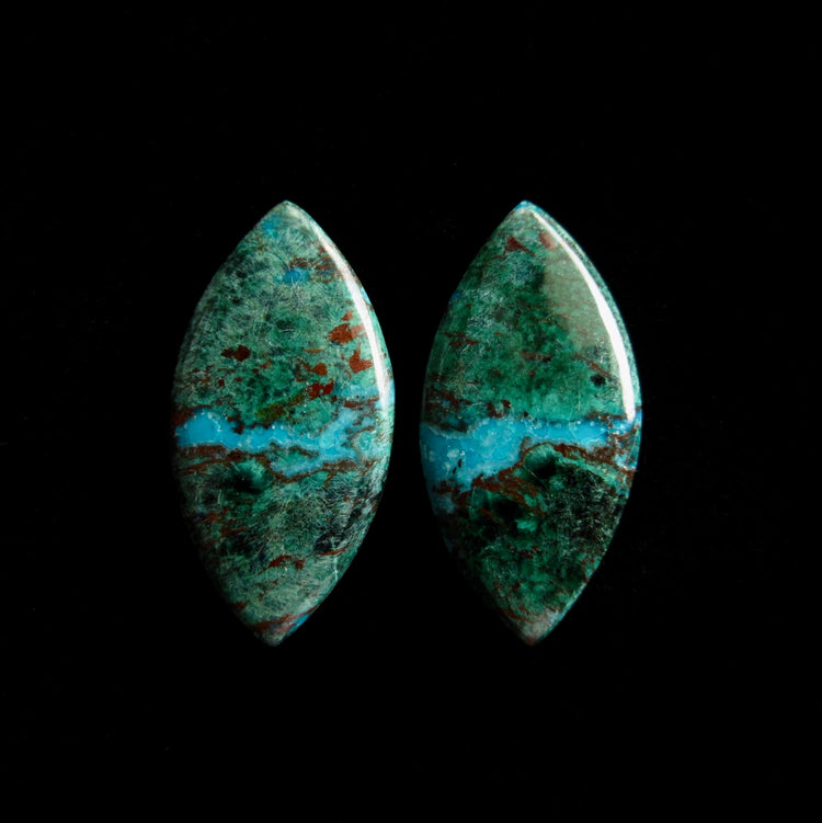 クリソコラ　天然石ルース