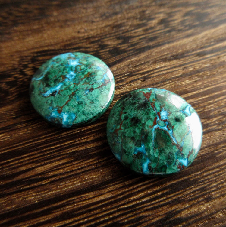 クリソコラ　天然石ルース