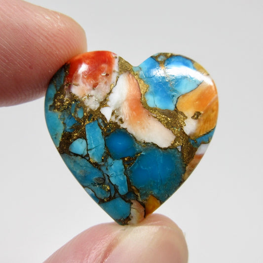 オイスターカッパーターコイズ　天然石ルース