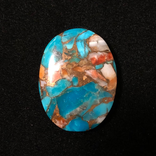 オイスターカッパーターコイズ　天然石ルース