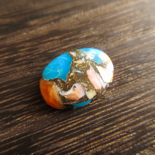 オイスターカッパーターコイズ　天然石ルース